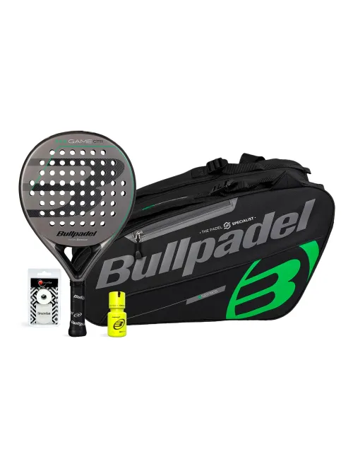 Pack Bullpadel Game Ctr Gris Sac De Padel | Ofertas De Padel